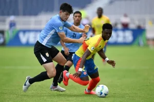 Colombia cierra Sudamericano Sub-20 con triunfo 3-1 ante Uruguay