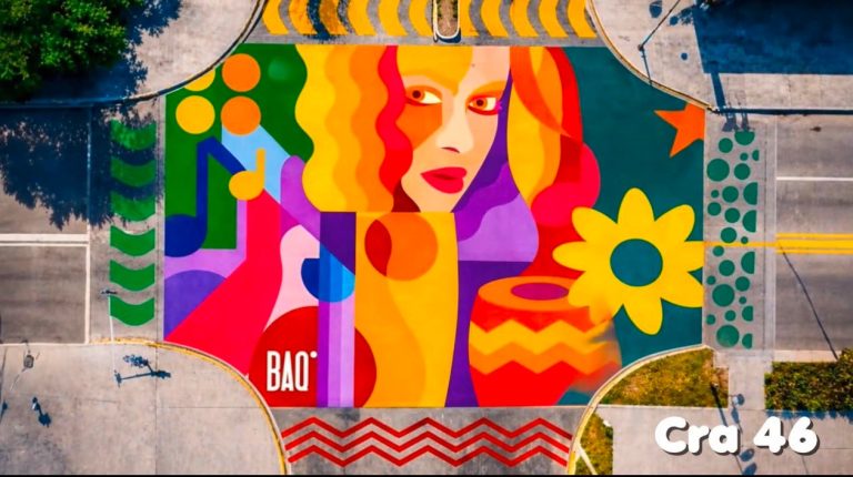 Comienza transformación artística de la calle 72 inspirada en Shakira