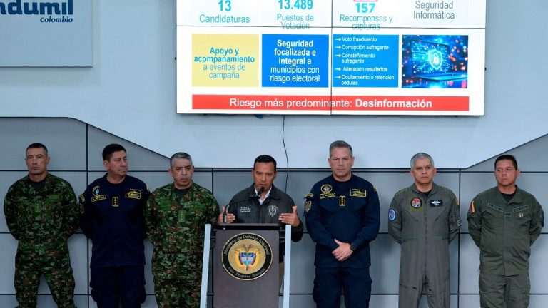 Con más de 400 mil hombres, la Fuerza Pública responderá por la seguridad en las elecciones presidenciales