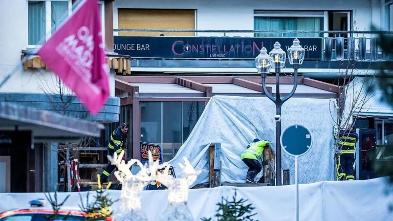 Decenas de muertos y heridos durante celebración del año nuevo en bar suizo