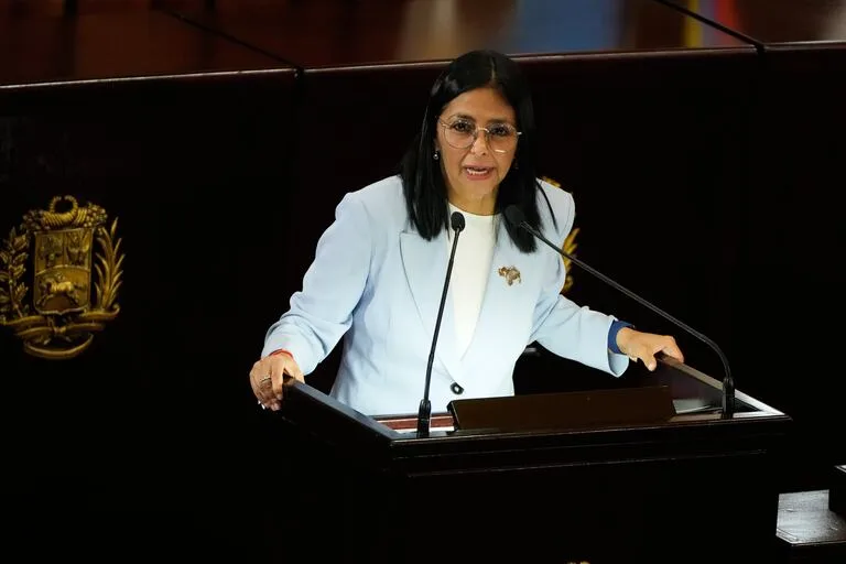 Delcy Rodríguez anuncia una ley de amnistía general para los presos políticos en Venezuela