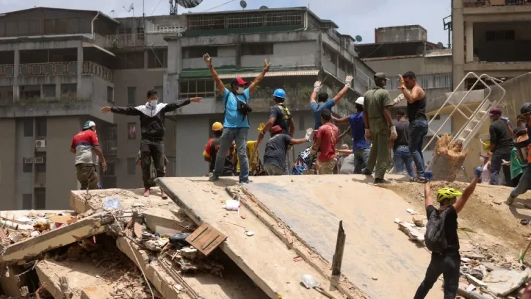 Doble terremoto en Venezuela: 188 muertos, 200 atrapados bajo los escombros y 157 personas desaparecidas
