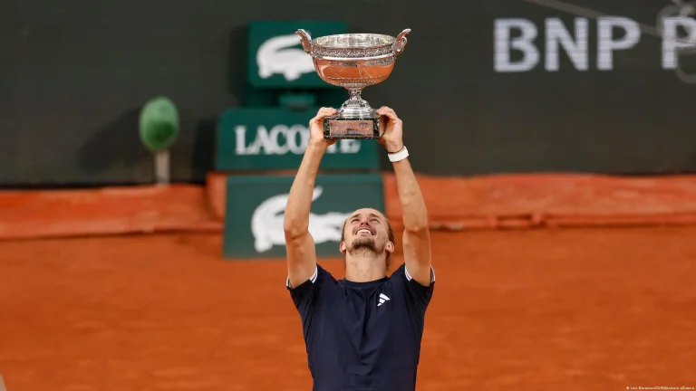 El alemán Alexander Zverev gana Roland Garros, su primer título de Grand Slam