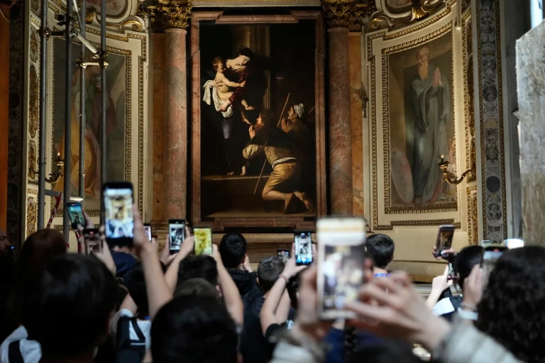 El arte de Caravaggio brilla en Roma y en iglesias de la orden del papa León XIV