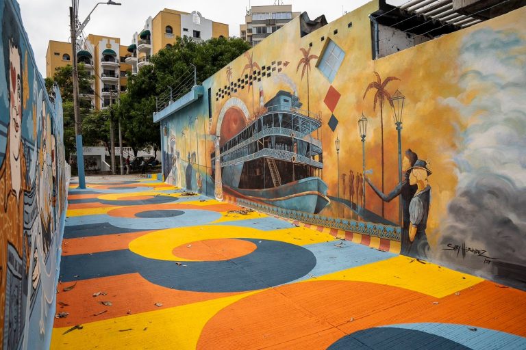 El Barrio Abajo de Barranquilla se vuelve un museo a cielo abierto