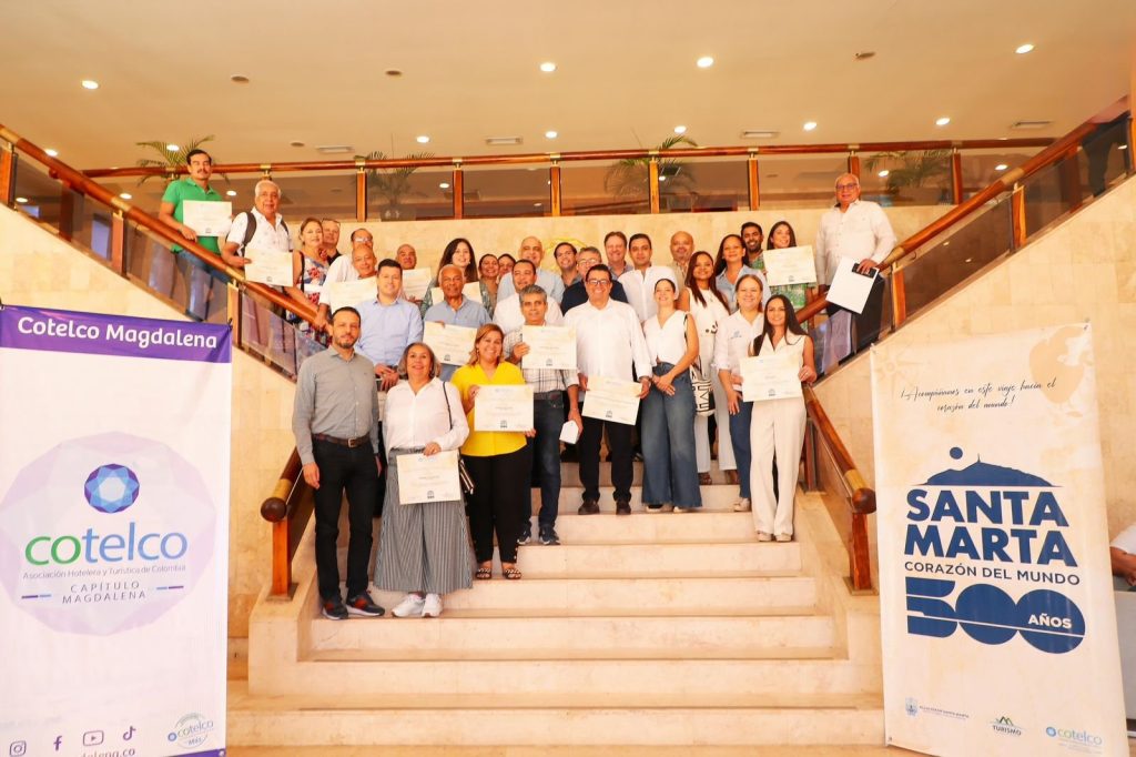 El gremio hotelero se pone la camiseta de los 500 años de Santa Marta