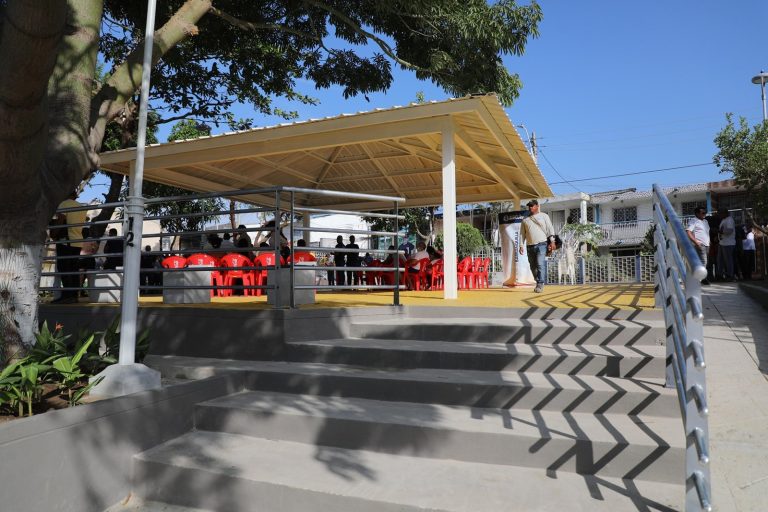 El parque La Virgencita, en Los Trupillos, vuelve a brillar: alcalde Char