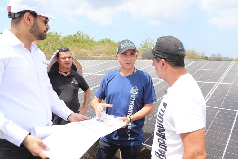 Empieza la instalación del primer parque solar de Barranquilla