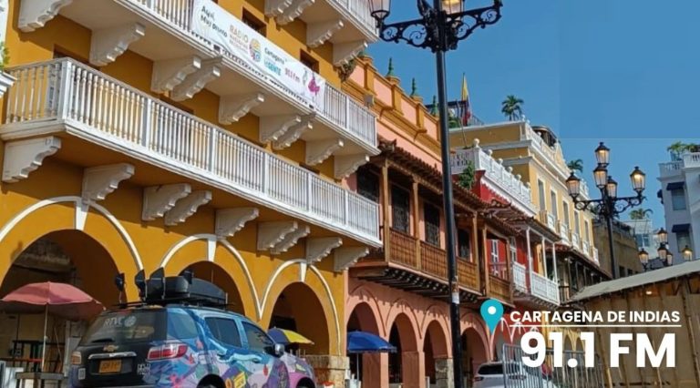 En pleno Centro Histórico, Radio Nacional inaugura emisora para Cartagena