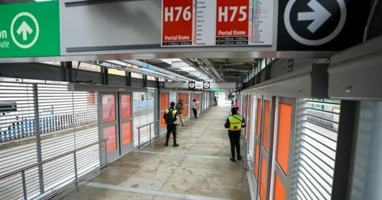 Entró en funcionamiento la ampliación de la estación Socorro de TransMilenio en Bogotá