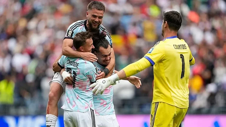 Estados Unidos, Bélgica e Inglaterra pasan a octavos del Mundial
