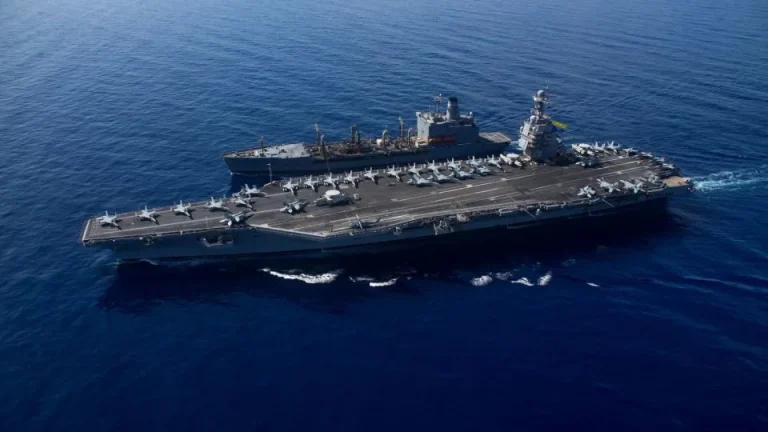 Estados Unidos despliega el mayor portaaviones del mundo en el Caribe