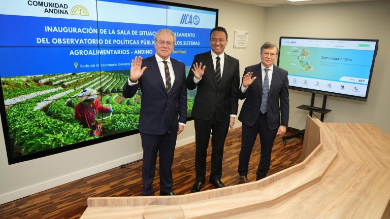 Inauguran Sala Situacional y Observatorio de Políticas Agrícolas de países andinos