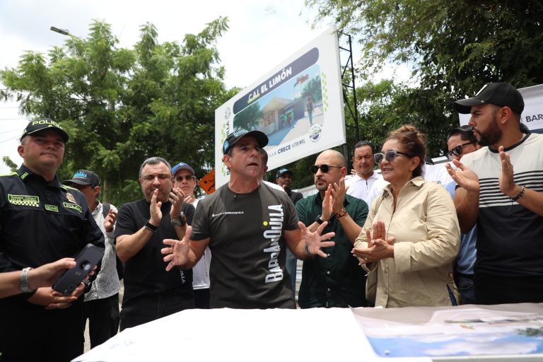Inician obras del nuevo CAI en el barrio El Limón de Barranquilla