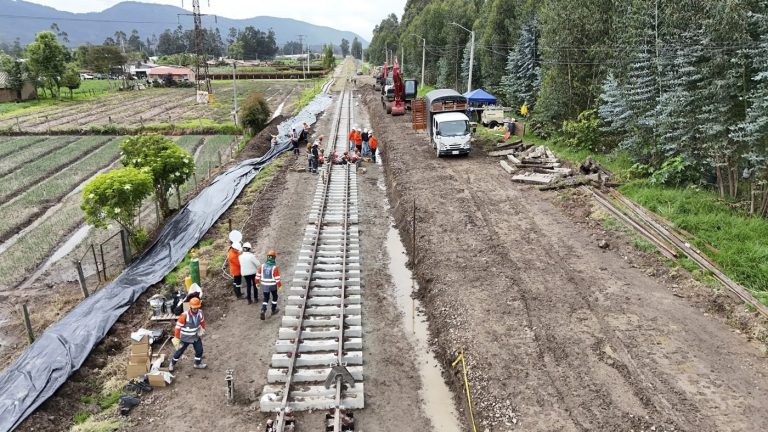 Inició modernización del corredor férreo Bogotá – Belencito