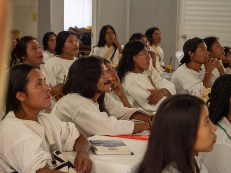 Intercambio de saberes sobre salud con el pueblo Kogui