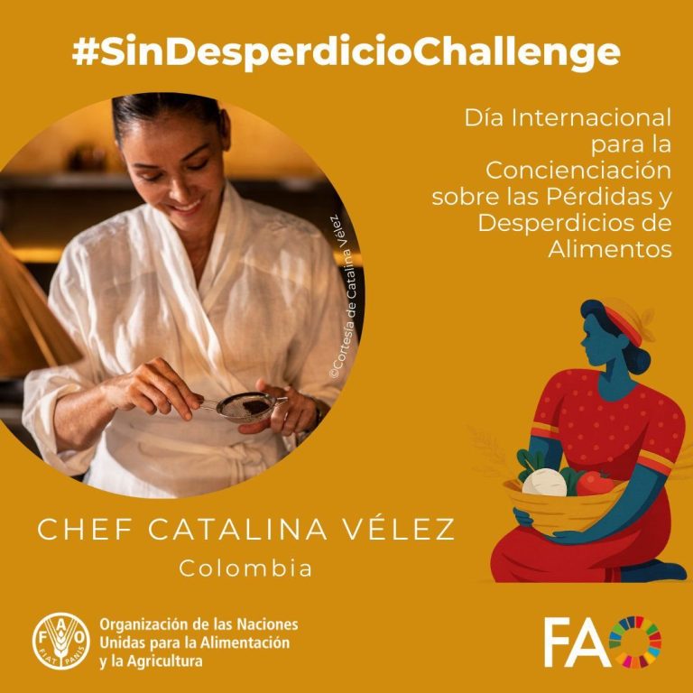 La FAO y 11 chefs latinoamericanos se unen para concientizar sobre el desperdicio de alimentos