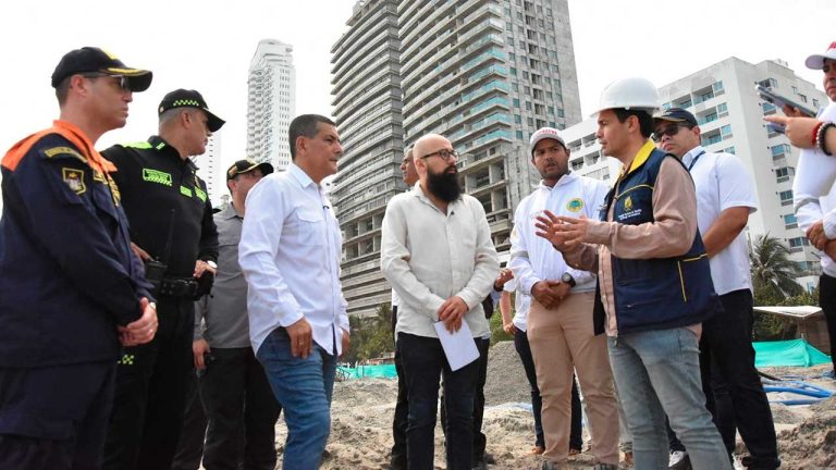 La protección costera de Cartagena estará lista en corto tiempo: autoridades