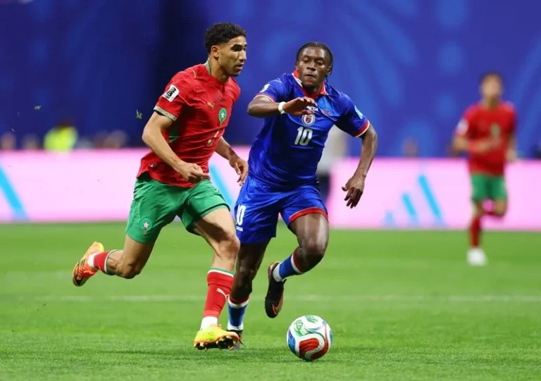 Marruecos remonta y vence a Haití para avanzar a los dieciseisavos de final