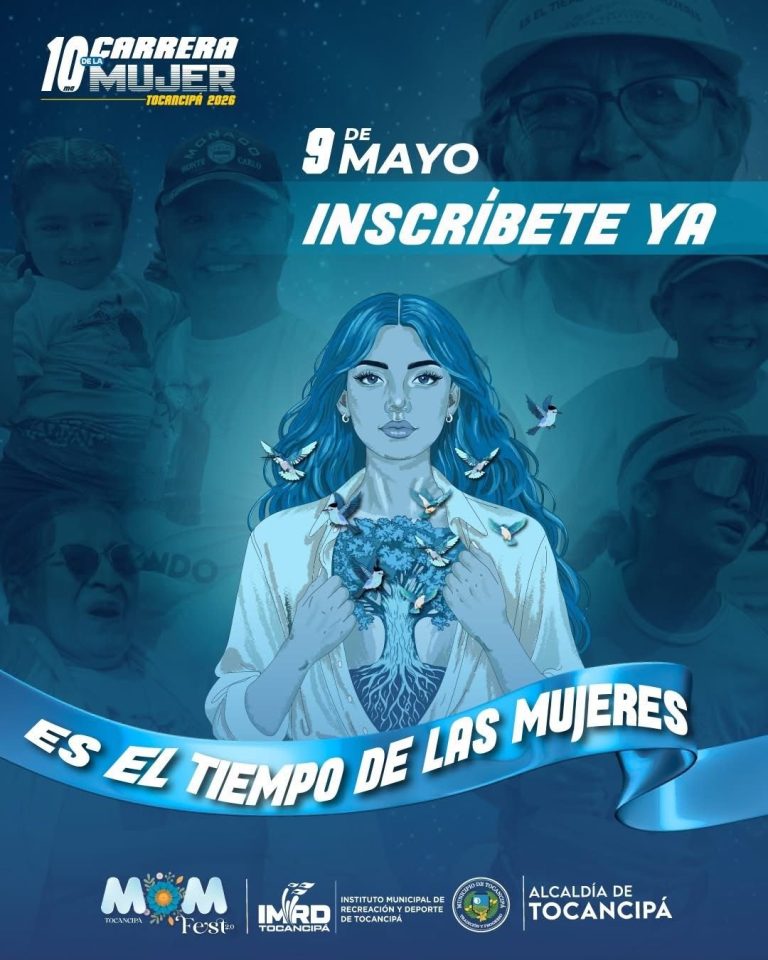 Más de 10.000 mujeres correrán en Tocancipá este 9 de mayo en evento gratuito