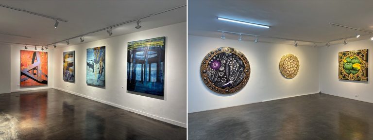 Orden, Caos, Homenaje a la Tierra, con Franco y Villalobos en la galería Otros 360° Bogotá