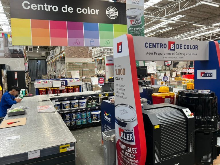Pinturas Bler se expande con nuevos Centros de Color en tiendas Easy 
