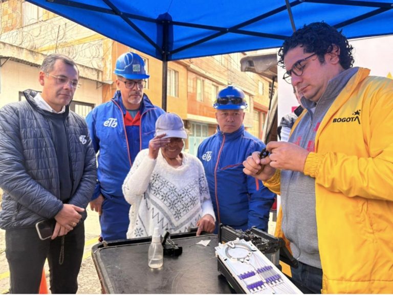 Premio internacional a Bogotá por llevar internet a 65 mil hogares