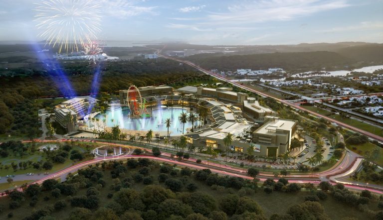 Presentan el primer shopping resort de América Latina