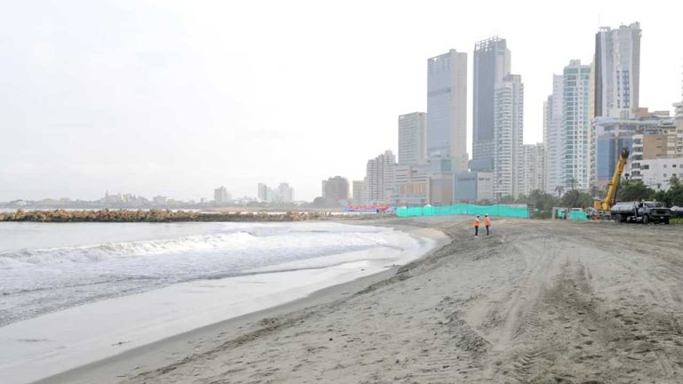 Protección costera para Cartagena: entregada la nueva Playa 3 de Bocagrande