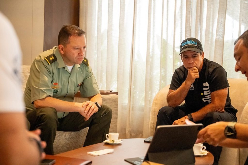 “Ratificamos el compromiso de trabajar por la seguridad de Barranquilla”: alcalde Char