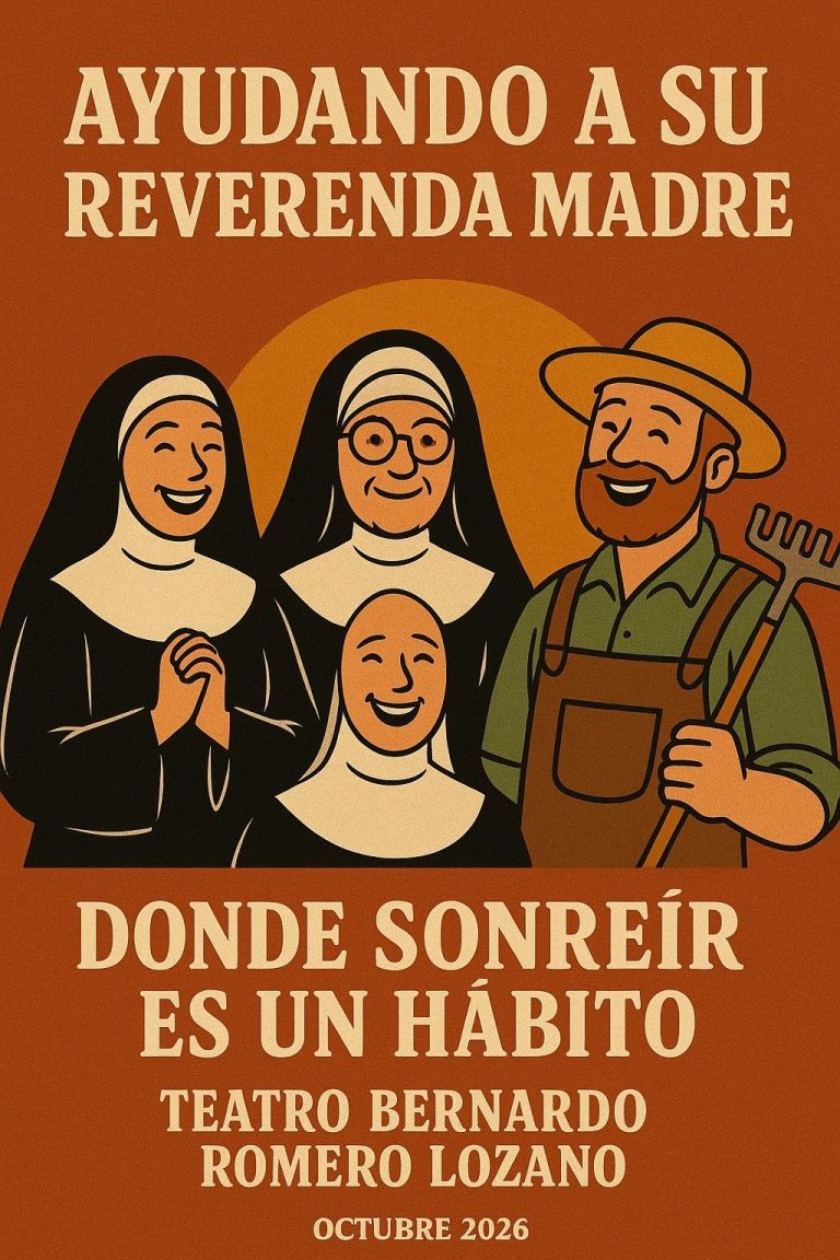 Una comedia divina llega a Bogotá: ayudando a su Reverenda Madre