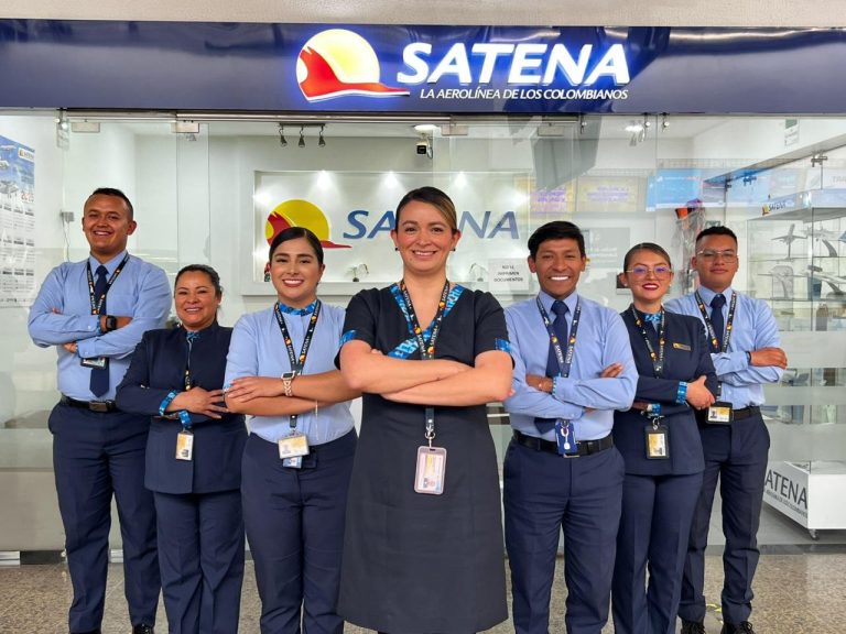Uniformes sostenibles de Satena, hechos con botellas recicladas, homenajean al paisaje y a la cultura