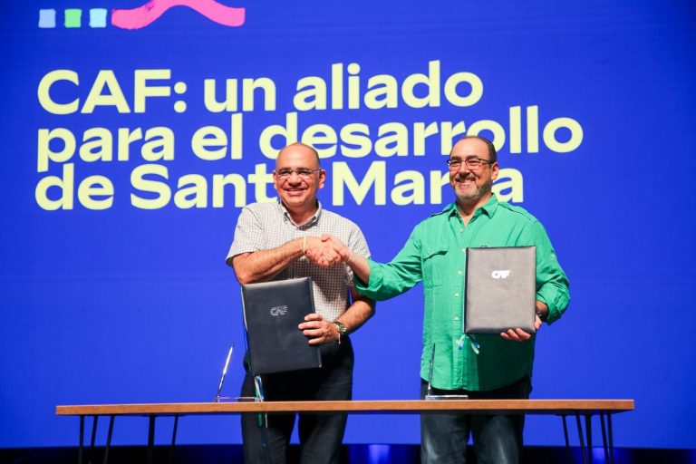 USD 20 millones de la CAF para avanzar en la transformación de Santa Marta