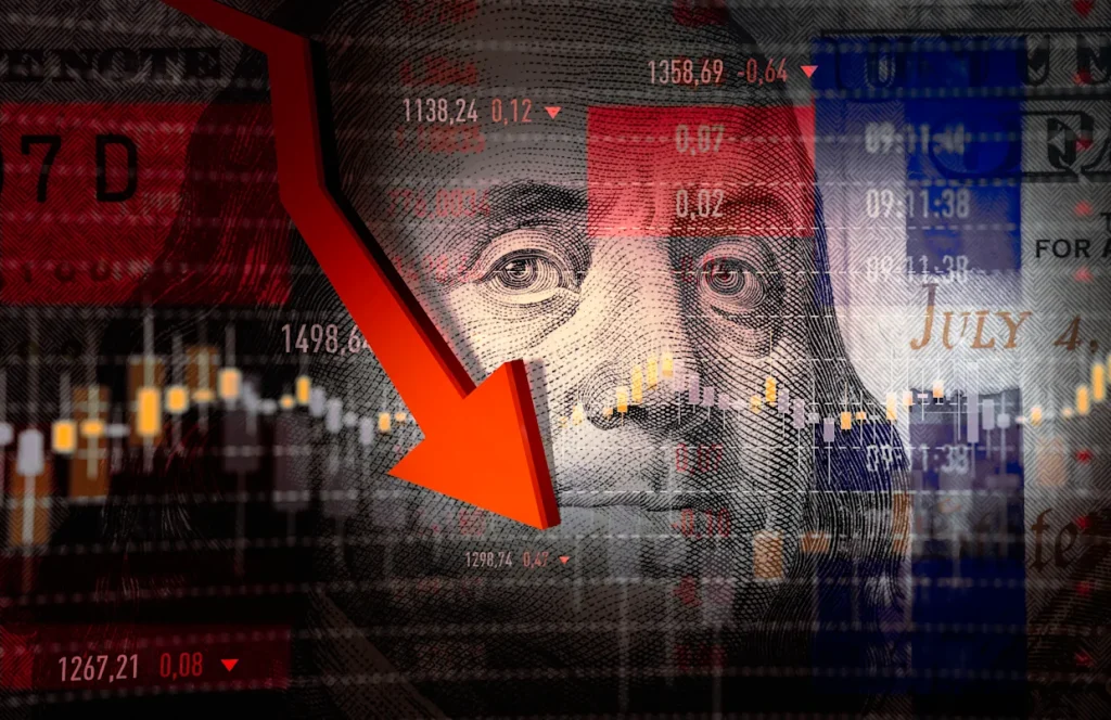 Wall Street vuelve a caer tras anuncio de aranceles que desata guerra comercial