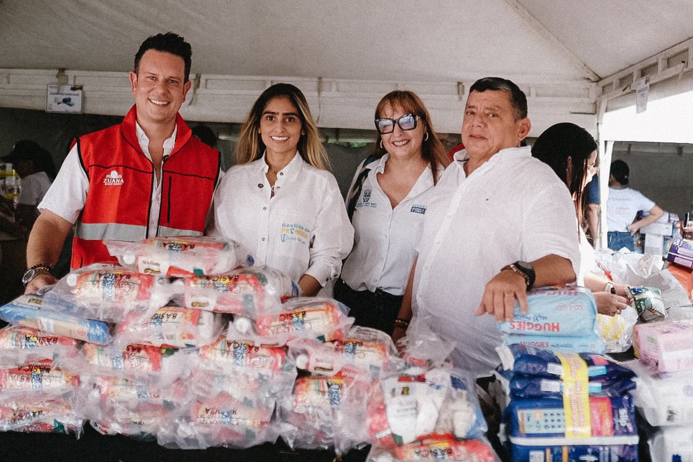 Solidaridad con damnificados