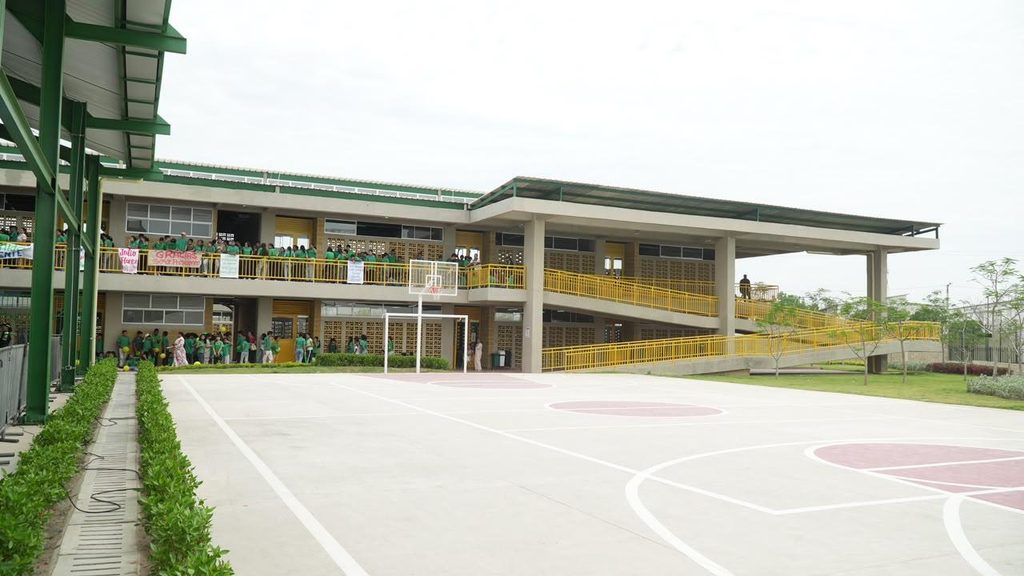 Julio Flórez estrena colegio en Barranquilla con una inversión de $29.230 millones