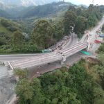 Puente afectado